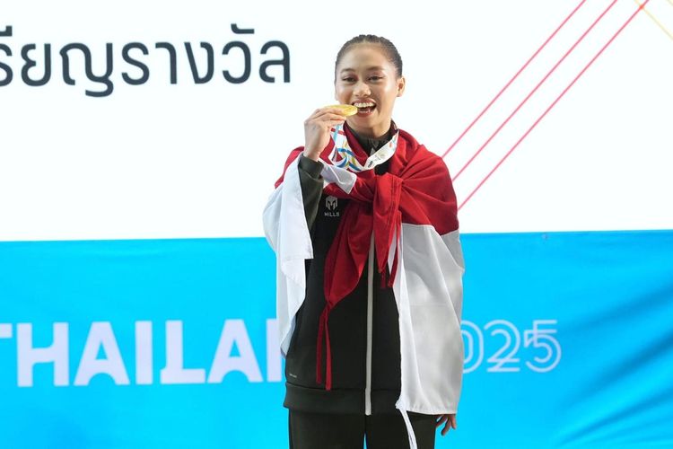 Patricia Geraldine, Debutan Wushu Indonesia yang Bersinar di SEA Games 2025