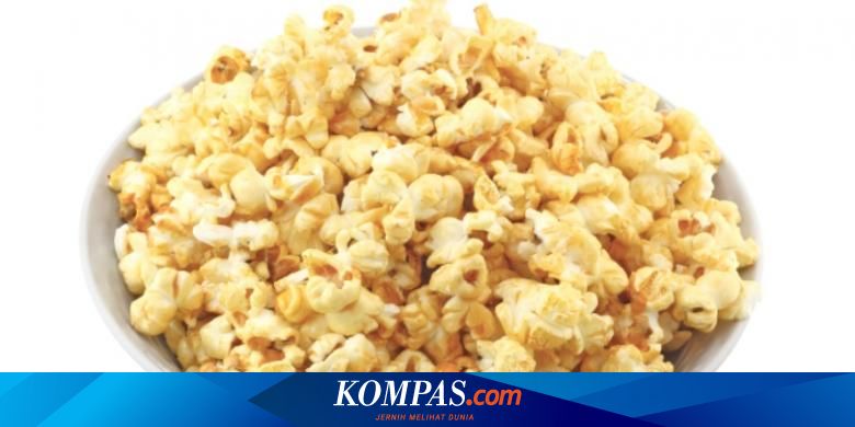 Cara buat popcorn caramel