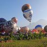 Meriah! 50 Balon Udara Hiasi Langit Semayu dalam Festival Mudik 2026 Wonosobo