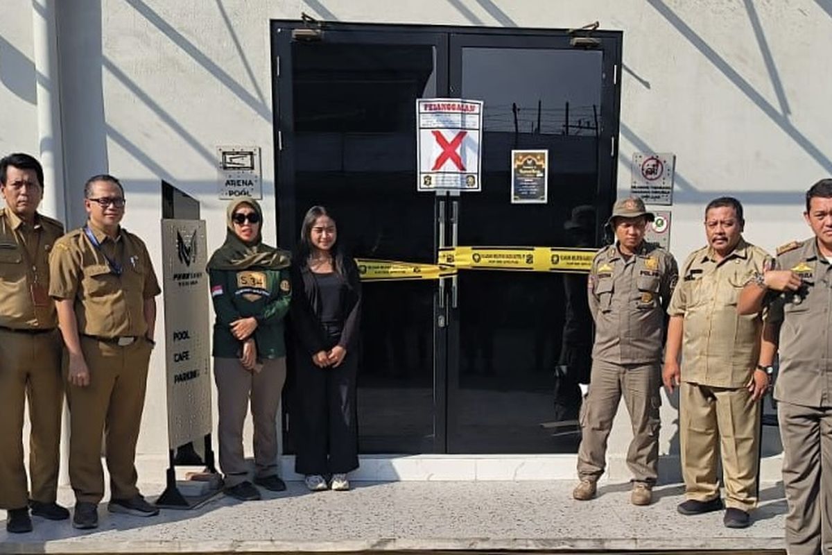 Salah satu RHU disegel karena buka saat Ramadan, Rabu (27/3/2024).