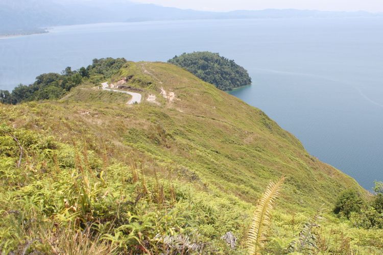 Ilustrasi Danau Poso di Sulawesi Tengah.