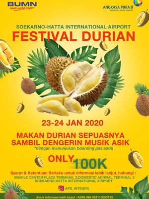 Festival Durian Angkasa Pura II Bandara Soekarno-Hatta