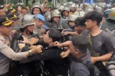 Satpam Balai Kota Jadi Korban Demo Ricuh Mahasiswa