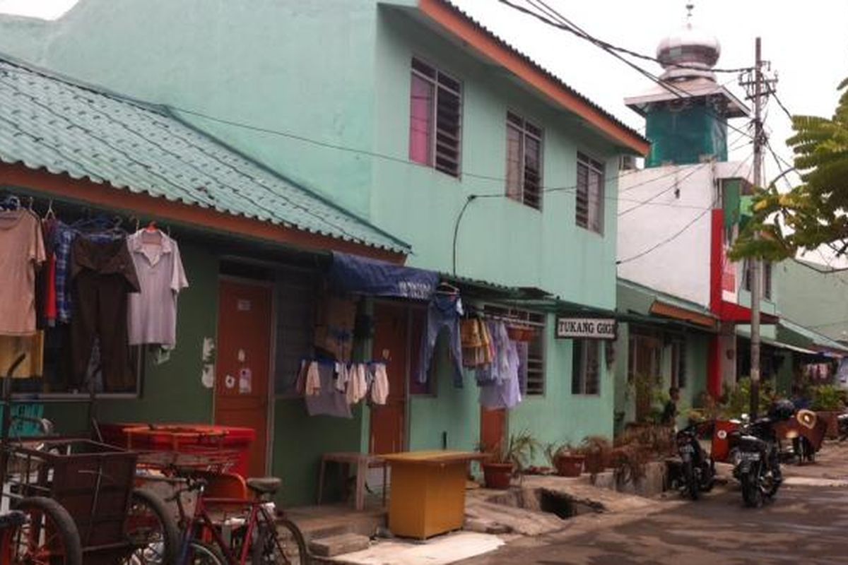 Kampung Deret Tanah Tinggi, Jakarta Pusat.