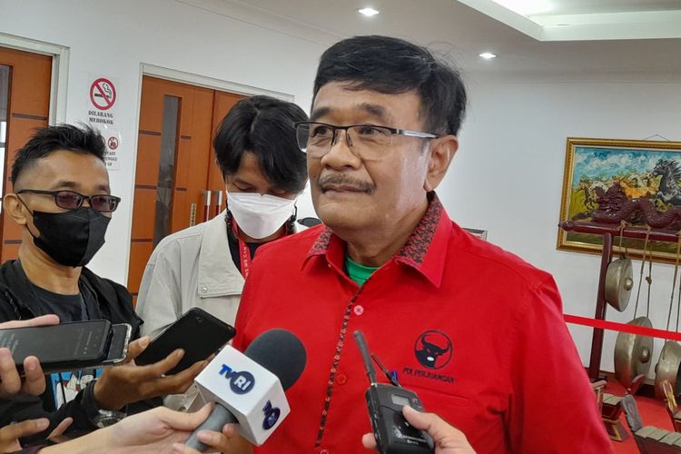 Ketua DPP PDI-P Djarot Saiful Hidayat ditemui di Kantor DPP PDI-P Jalan Diponegoro, Jakarta, Minggu (3/7/2022).