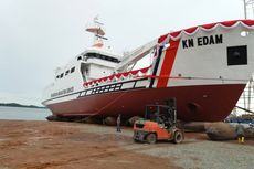 Tingkatkan Keselamatan Pelayaran, Kapal Navigasi KN Edam Diluncurkan 