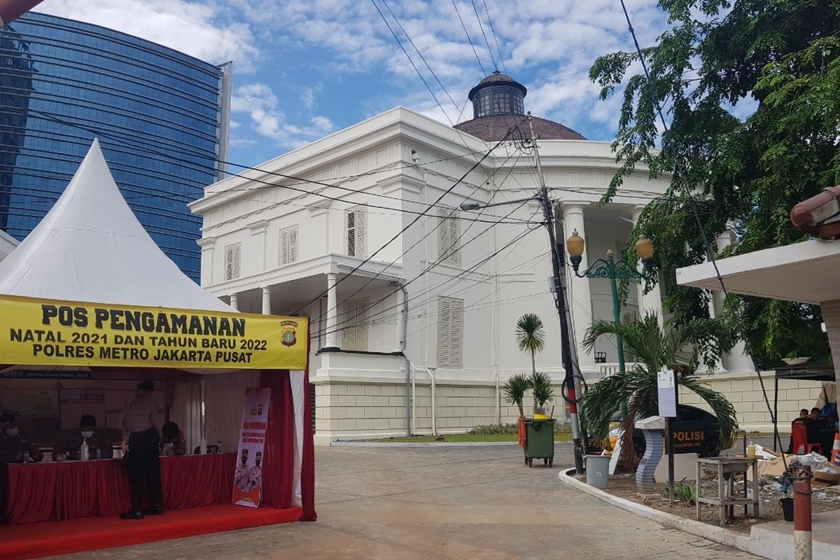 Ibadah Natal 2021 di Gereja Immanuel, Gambir, Jakarta Pusat digelar secara tatap muka dan daring.