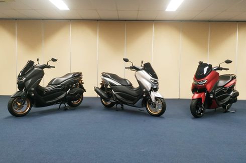 Pilihan Warna Baru Prestige Silver di Yamaha Nmax 155 Connected