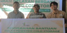 Cold Storage dari PT SMI Berikan Harapan Baru untuk Nelayan Desa Mbawi di NTB