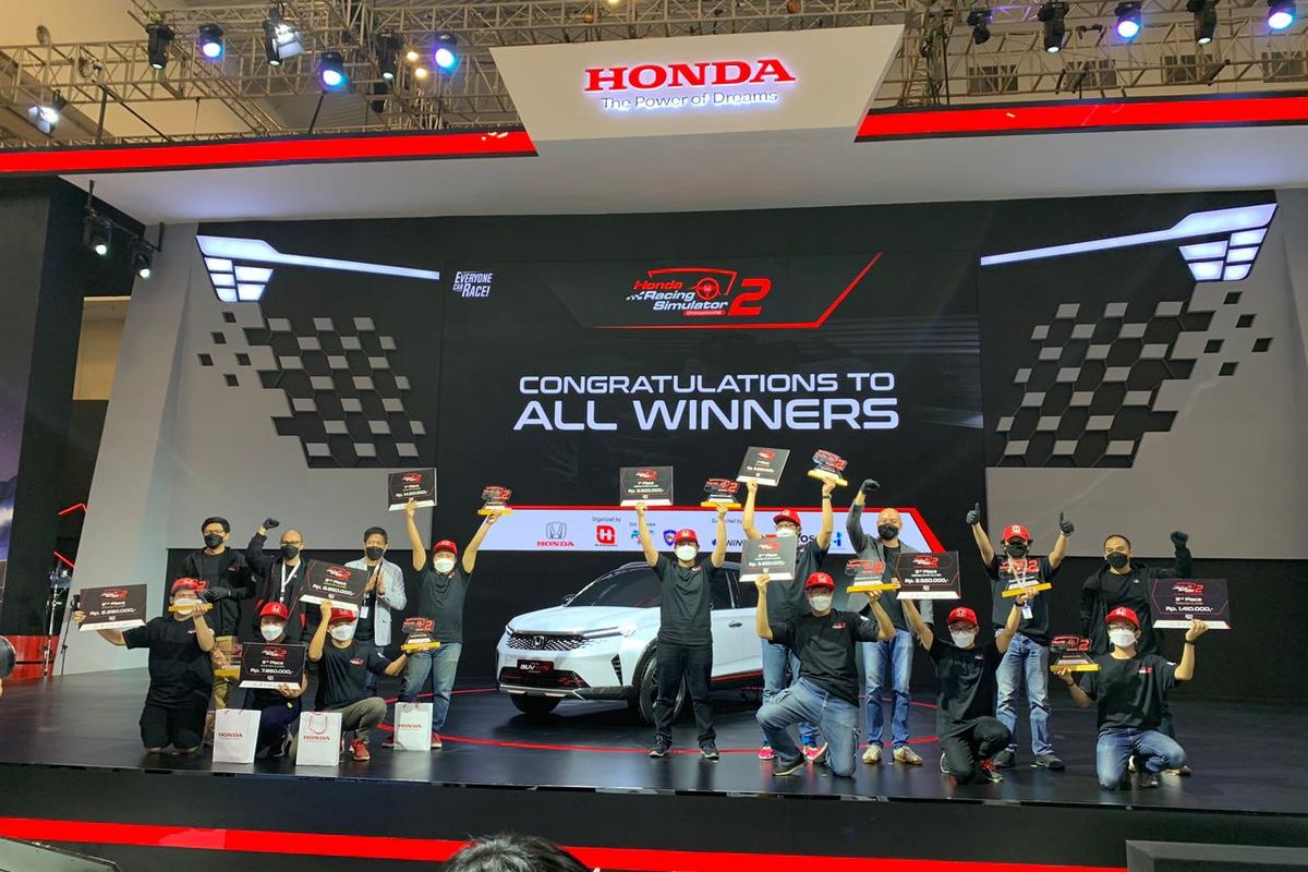 Honda umumkan lomba HRSC 2 di GIIAS 2021.