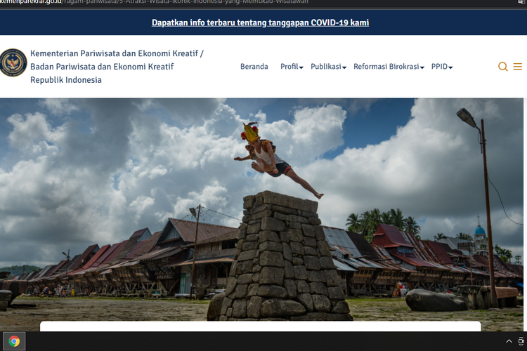 Tradisi lompat batu suku Nias