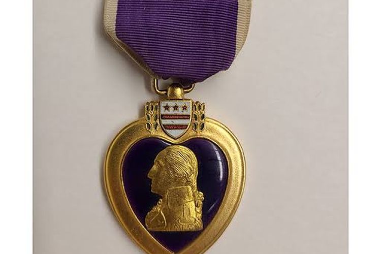 Medali Purple Heart.
