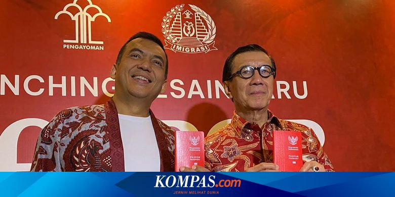 Menkumham Luncurkan Desain Baru Paspor, Bawa Tema Nusantara