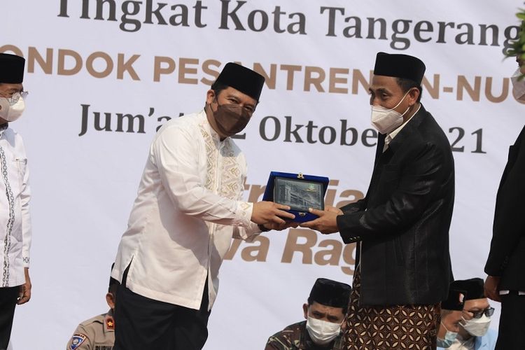 Peringati Hari Santri Nasional 2021, Pemkot Tangerang gelar Festival Hari Santri tingkat nasional.