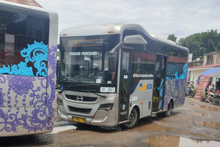Biskita Transpakuan Bogor di Terminal Bubulak