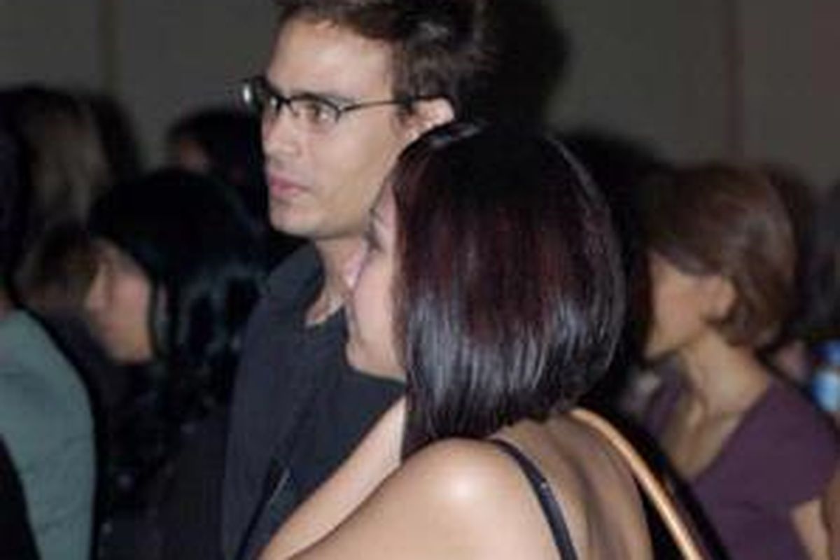 Bunga Citra Lestari dan kekasihnya Ashraf Sinclair,  menyaksikan Java Jazz Festival 2008 di Jakarta Convention Centre, Jumat (7/3)