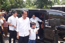 Jokowi dan Iriana Kompak Pakai Busana Putih Saat Nyoblos Pilkada 2024