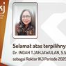 Indah Tjahjawulan, Rektor IKJ Masa Bakti 2020-2024
