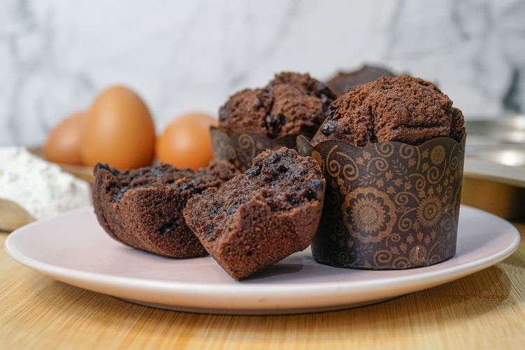 Muffin cokelat ala Foodplace.