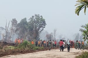 Prabowo Akan Tinjau Lokasi Karhutla di Kampar Riau, Jalan Diratakan dan Ratusan Petugas Dikerahkan
