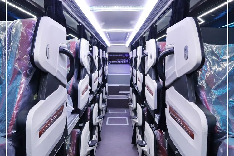 Kabin bus baru sleeper PO Mega Mas