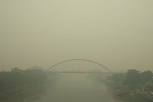 Tiga Pesawat Tak Bisa Mendarat di Bandara Pekanbaru akibat Kabut Asap