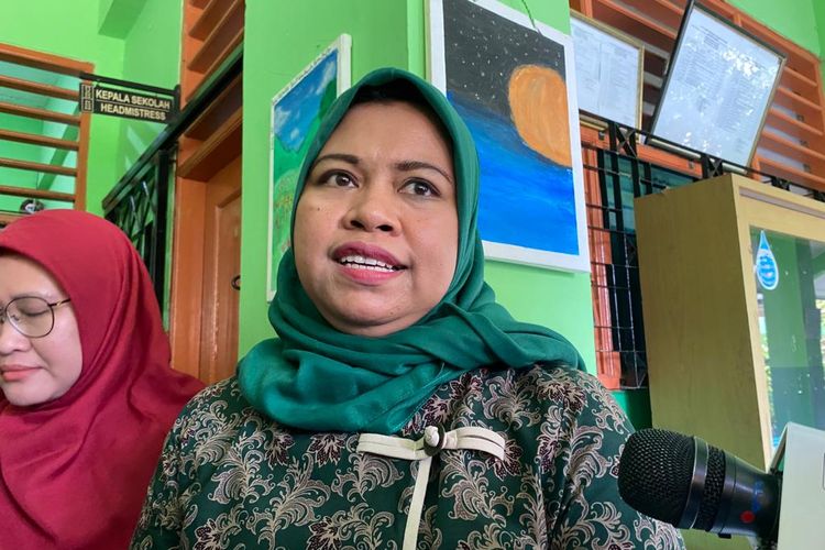 Ketua Komisi Perlindungan Anak Indonesia (KPAI) Ai Maryati Solihah menyampaikan siswa SMPN 132 Jakarta bukan tewas karena di-bully. Foto didokumentasikan pada Selasa (10/10/2023). 