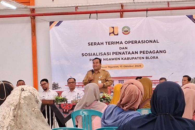 Usai Molor Sekitar Dua Bulan, Pasar Ngawen Blora Bakal Diresmikan pada Jumat Kliwon