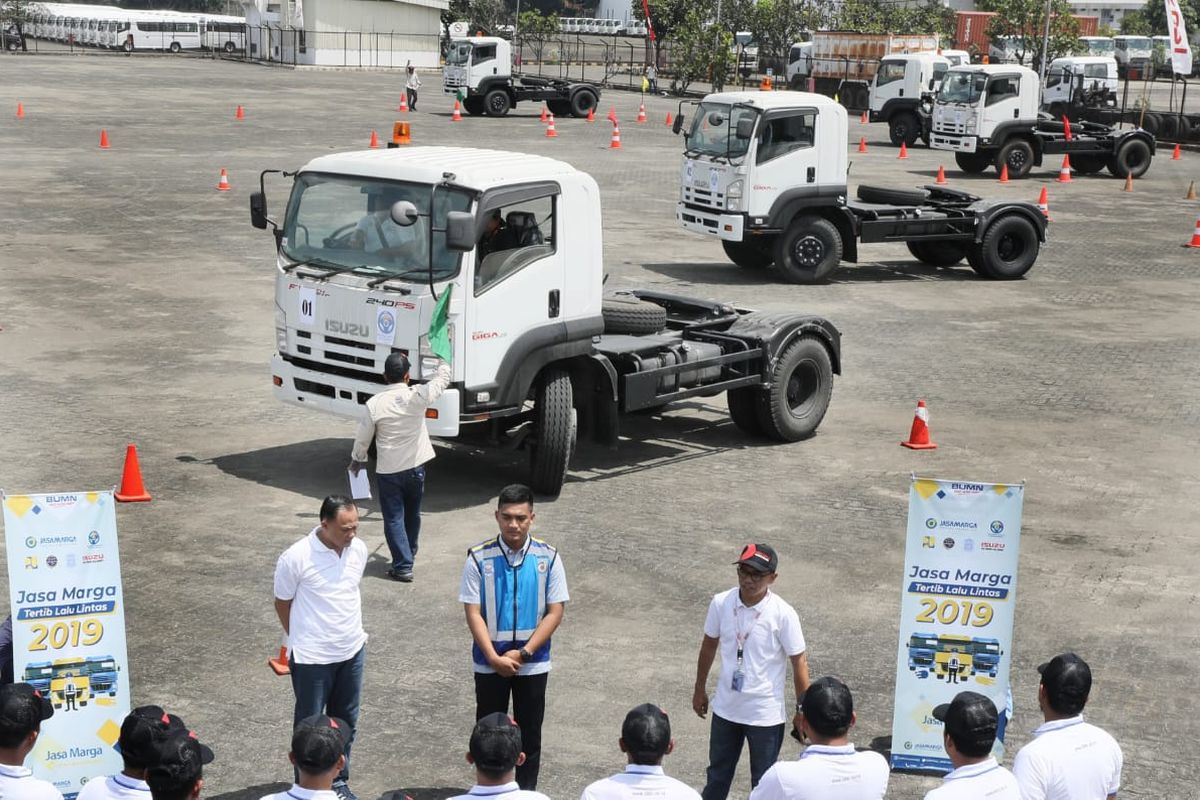 Pelatihan Isuzu bersama Jasa Marga