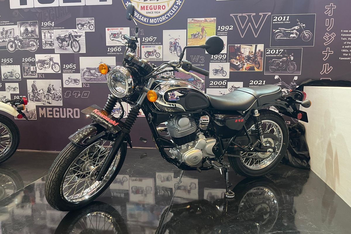 Kawasaki MEGURO S1 meluncur di IIMS 2025.