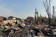 40 Rumah di Cakung Ludes Terbakar Diduga akibat Korsleting, Tidak Ada Korban Jiwa