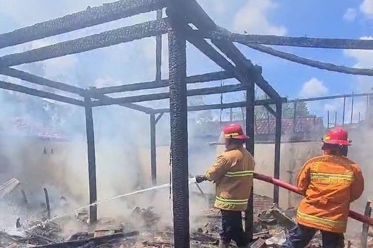 Kompor Lupa Dimatikan, Rumah di Gunungkidul Ludes Terbakar, Kerugian Capai Rp 150 Juta