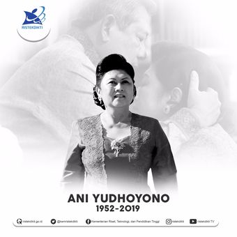 Menteri Nasir mengajak seluruh masyarakat di Indonesia mendoakan istri dari Presiden Republik Indonesia 2004 - 2014 Susilo Bambang Yudhoyono tersebut.