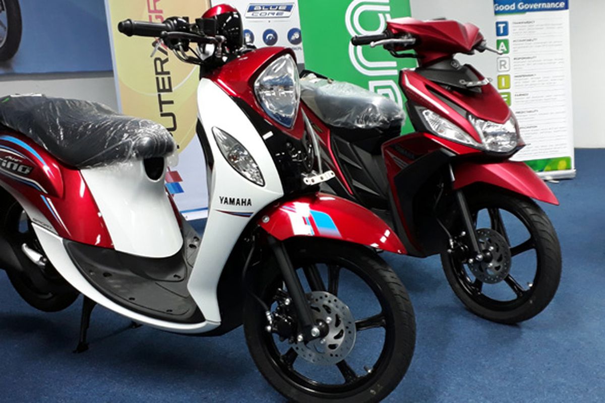 Yamaha bergantung dengan skutik ber-cc kecil.