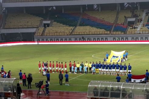 Babak Pertama, Timnas U-23 Indonesia Imbang 2-2 dengan Suriah