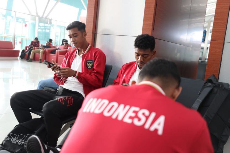 Timnas U23 Indonesia terbang ke Thailand pada Senin (14/8/2023) untuk bertanding pada Piala AFF U23 2023, 17-26 Agustus 2023.