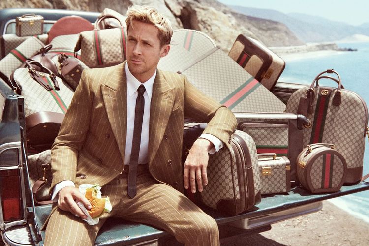 Ryan Gosling sebagai brand ambassador Gucci