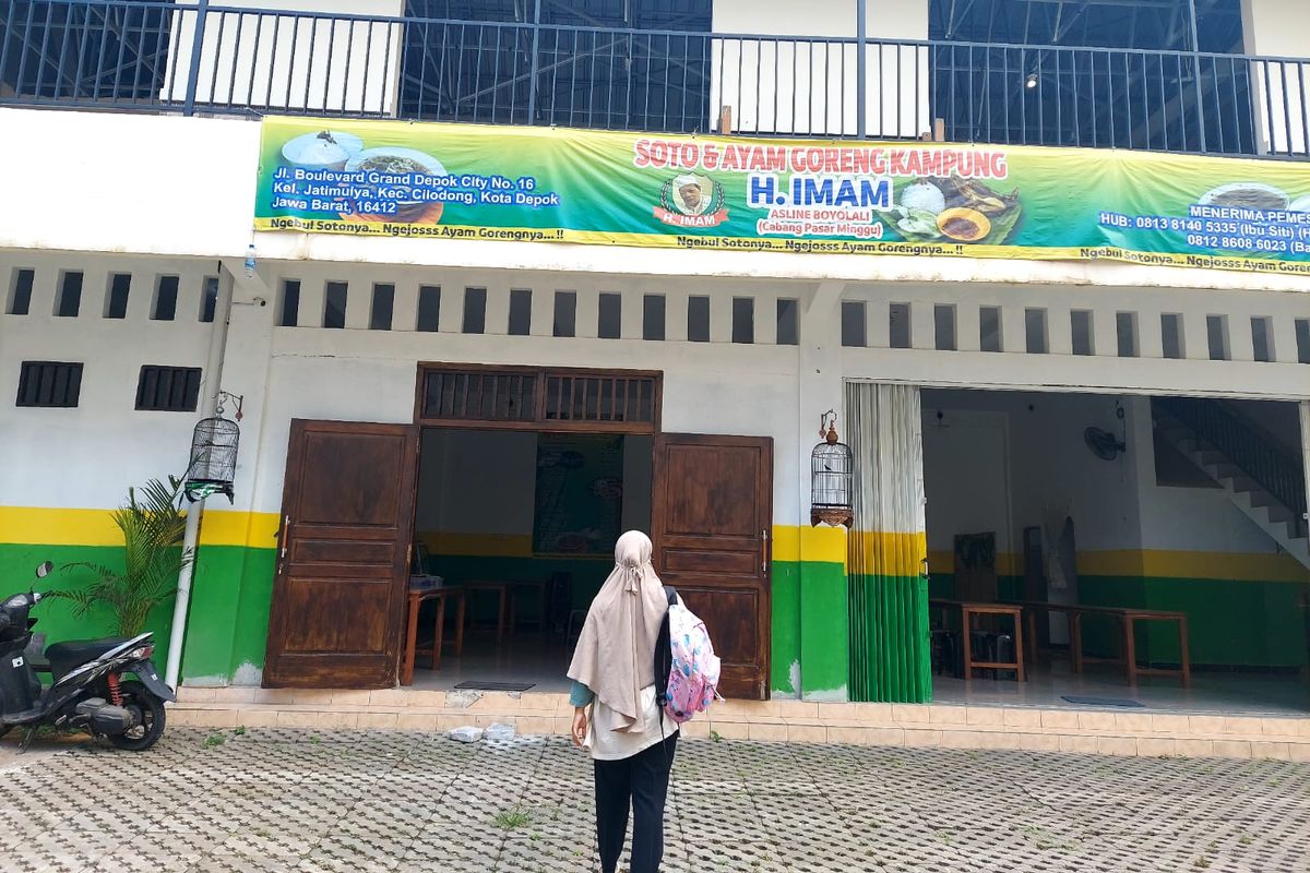 Warung soto H Imam Cabang Depok