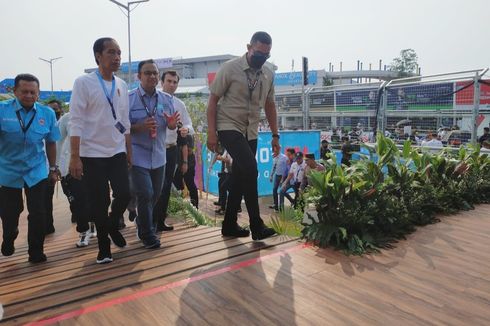 Kata Jokowi Usai Tonton Formula E Jakarta 2022: Ini Event Masa Depan