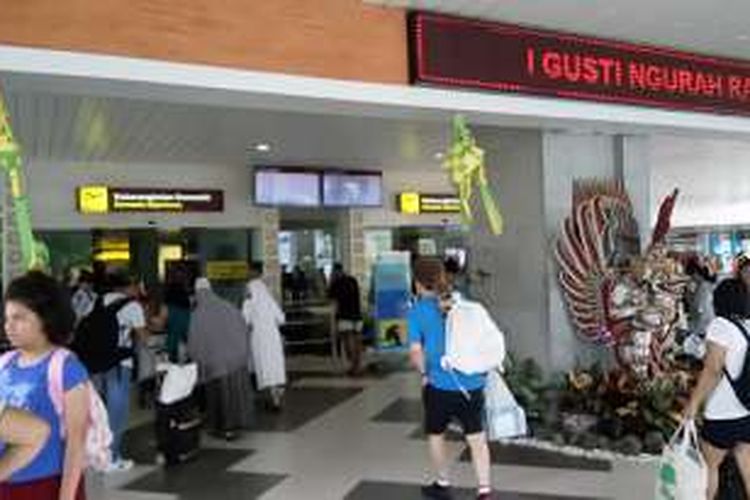 Terminal domestik Bandara Ngurah Rai Bali.