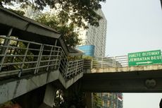 Kasudin Bina Marga: Kerusakan JPO Jembatan Besi Termonitor