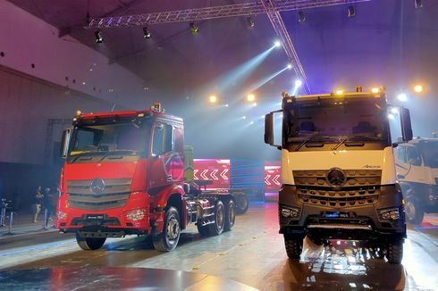 Truk Mercedes-Benz Actros dan Arocs Euro 5 Meluncur di Indonesia