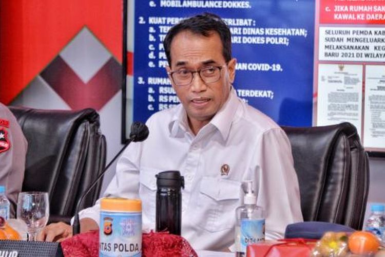 Menteri Perhubungan Budi Karya Sumadi