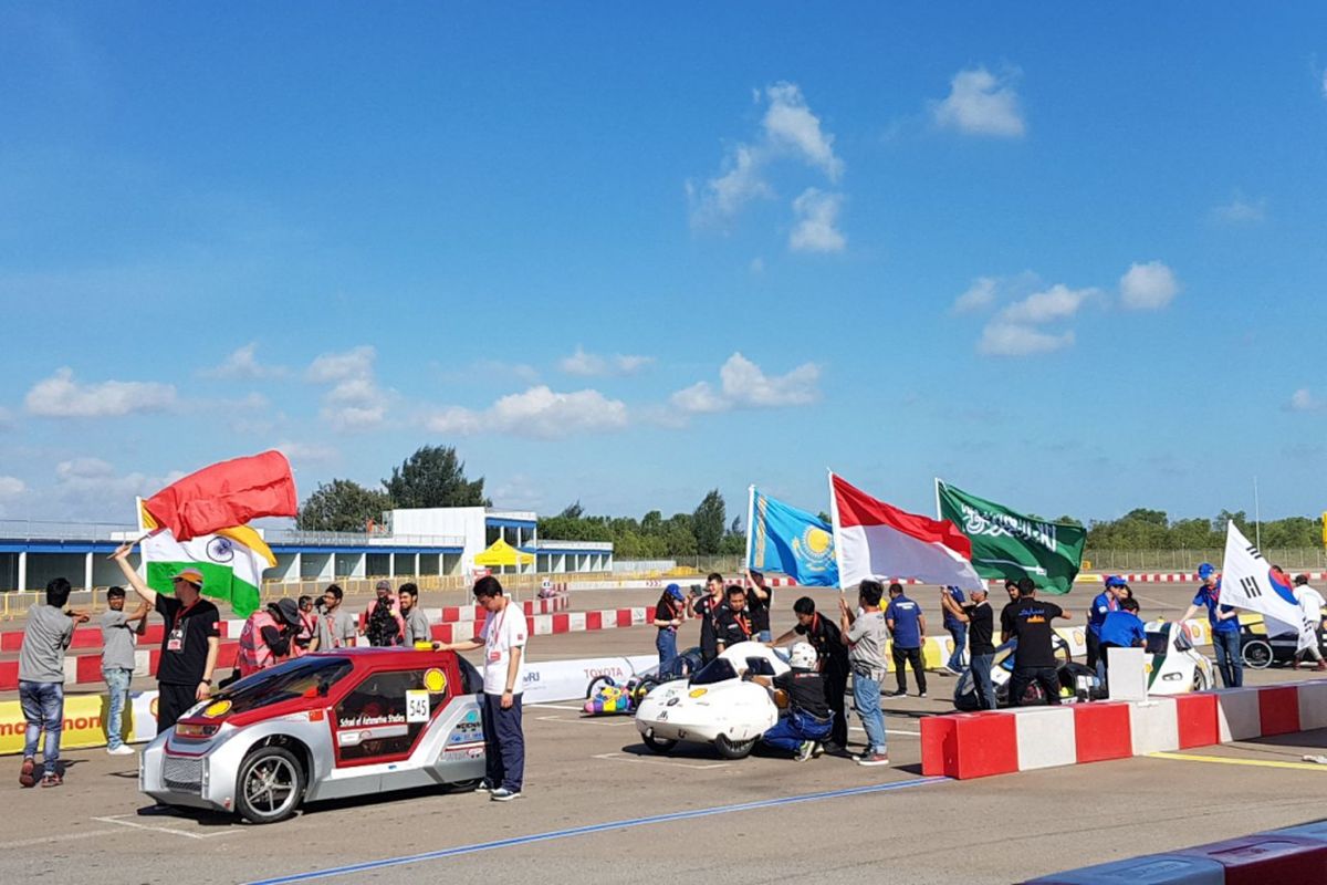 Shell Eco-marathon Asia 2018 di Singapura.