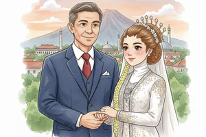 Heboh Pernikahan Beda Usia 23 Tahun di Magetan Jatim, Sempat Tidak Direstui