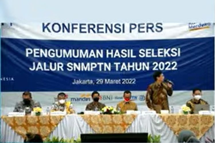 Pengumuman Hasil SNMPTN 2022