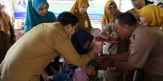 Pekan Imunisasi Nasional Polio Digelar, Bupati HST Ajak Warga Datang ke Posyandu