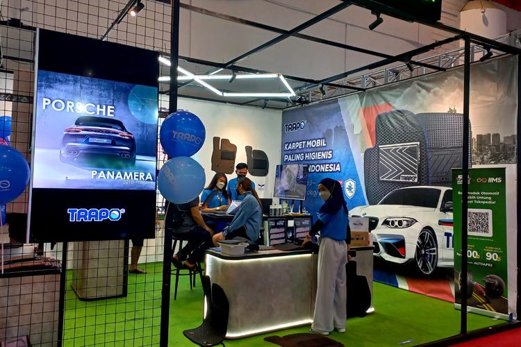 Karpet mobil Trapo Indonesia hadir di IIMS Hybrid 2022