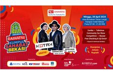 Daihatsu Kumpul Sahabat Bekasi, Nonton Band KOTAK Gratis Besok