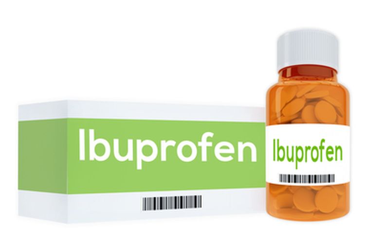 Ilustrasi ibuprofen, salah satu obat asam urat di apotek yang masuk dalam kelompok obat NSAID.